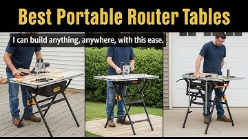 TOP 5 Best Portable Router Tables 2025 | Durable & Easy-To-Use Portable Router Tables