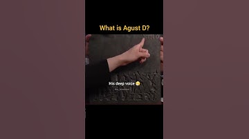 What is agust d? #suga #bts #yoongi
