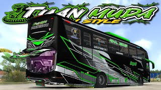 MSM Asyrof Tuan Muda. Livery Mod JB5 KPXNEMOG. Bussid