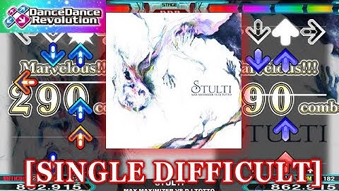 【DDR 2013】 STULTI [SINGLE DIFFICULT] 譜面確認＋クラップ
