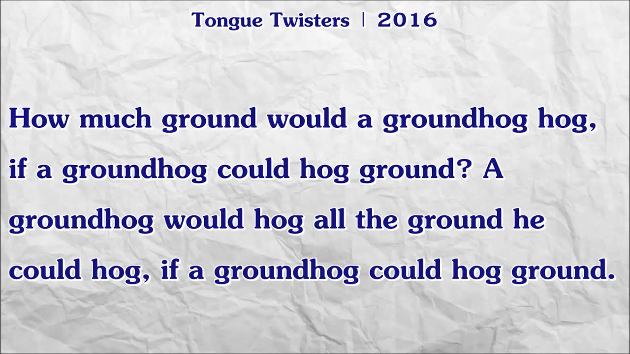 Tongue Twisters | #50 - YouTube