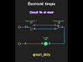Schéma va-et-vient : commander une lampe avec deux interrupteurs #electrical #motivation #learning