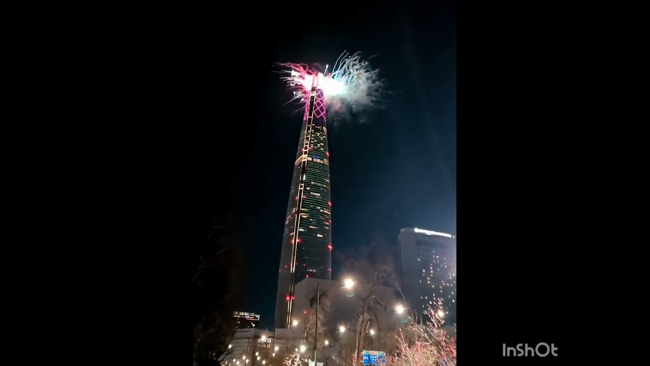 2026년 새해 맞이..롯데 타워 불꽃 축제(Fireworks festival)