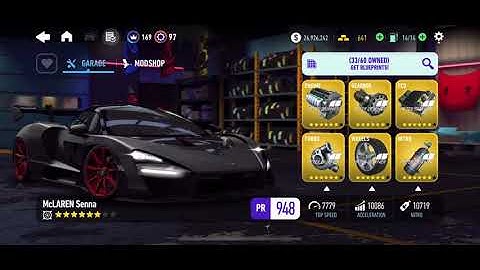 NFSNL McLaren Senna modified street racing race and pass the police hack