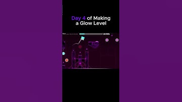 Day 4 of Making a Glow Level #geometrydash #gd #gaming