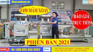 Máy Cắt Nhôm 2 Đầu Faster 450 || Dẫn Đầu Công Nghệ 2021