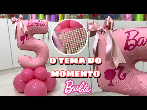 BALÃO MENINAS BARBIE - BALÃO MENINAS BARBIE 46CM - RICA FESTAS