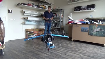 Rc Harrier | Indoor Hover Test RC VTOL