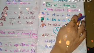 ukg english worksheet english grammar worksheet for class ukg ukg english youtube