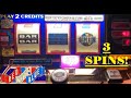 CLASSIC OLD SCHOOL HIGH LIMIT CASINO SLOTS: WHEEL OF FORTUNE SLOT PLAY! RED WHITE & BLUE!