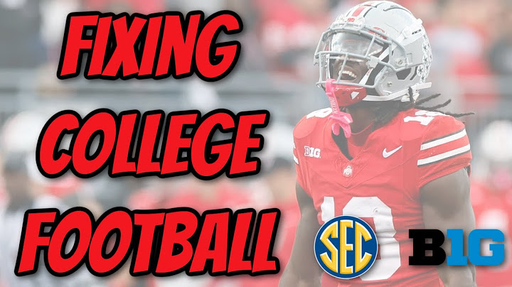The SEC and Big Ten’s Plan to Fix College Football