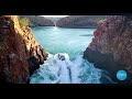 Horizontal falls Drone Video Western Australia