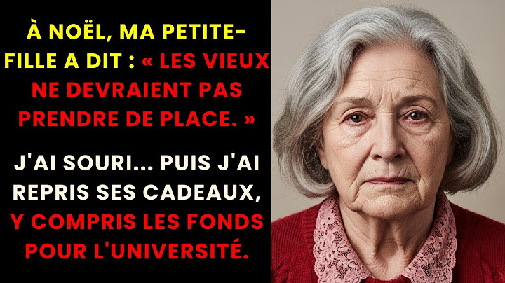 HISTOIRE VRAIE: Elle s'est moquée de moi à Noël, puis j'ai annulé tout son fonds universitaire…