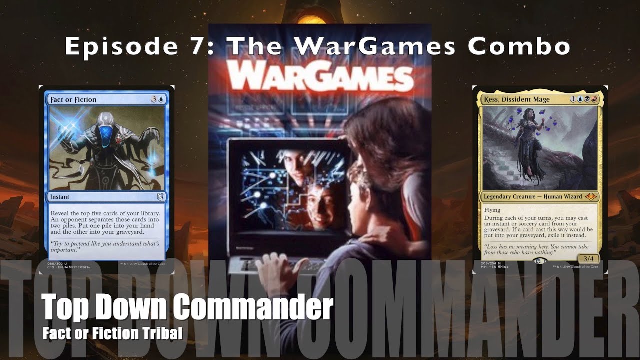The WarGames Combo | EDH Deck Tech | Fact or Fiction Tribal | Magic the Gathering