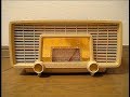 真空管ラジオ SYLVANIA Tube Radio Model 518「日野てる子 月の夜は」を聴いてみました。