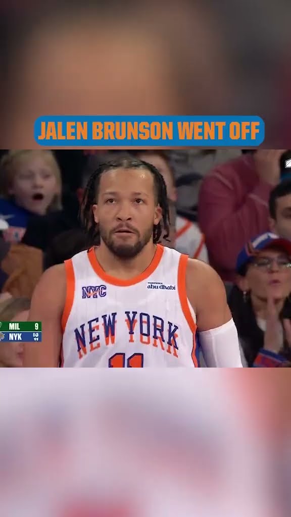 Jalen Brunson scored 23 PTS in the 1st quarter ?