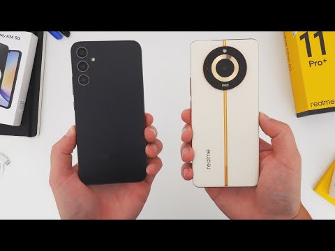 realme 11 Pro+ и Samsung Galaxy A34 5G: полное сравнение и тест на прочность!