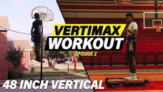 Vertimax Workout that got me a 48 inch Vertical