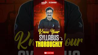 Cracking NEET: Know Your Syllabus Thoroughly | NEET 2026 Strategy #neetug #neetstrategy2026 #shorts