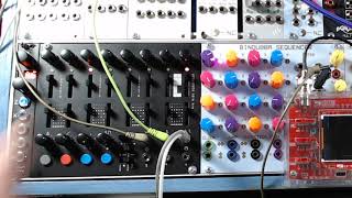 RYK M185 - Eurorack Sequencer HOWTO using AB split (Parallel) Mode