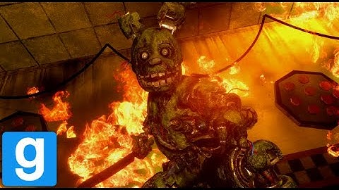 DBD SPRINGTRAP is hunting us DOWN I Gmod Hide and Seek