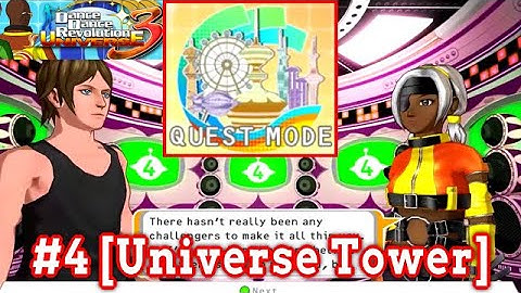 【DDR UNIVERSE 3】 QUEST MODE #4(FINAL) [UNIVERSE TOWER & Ending]
