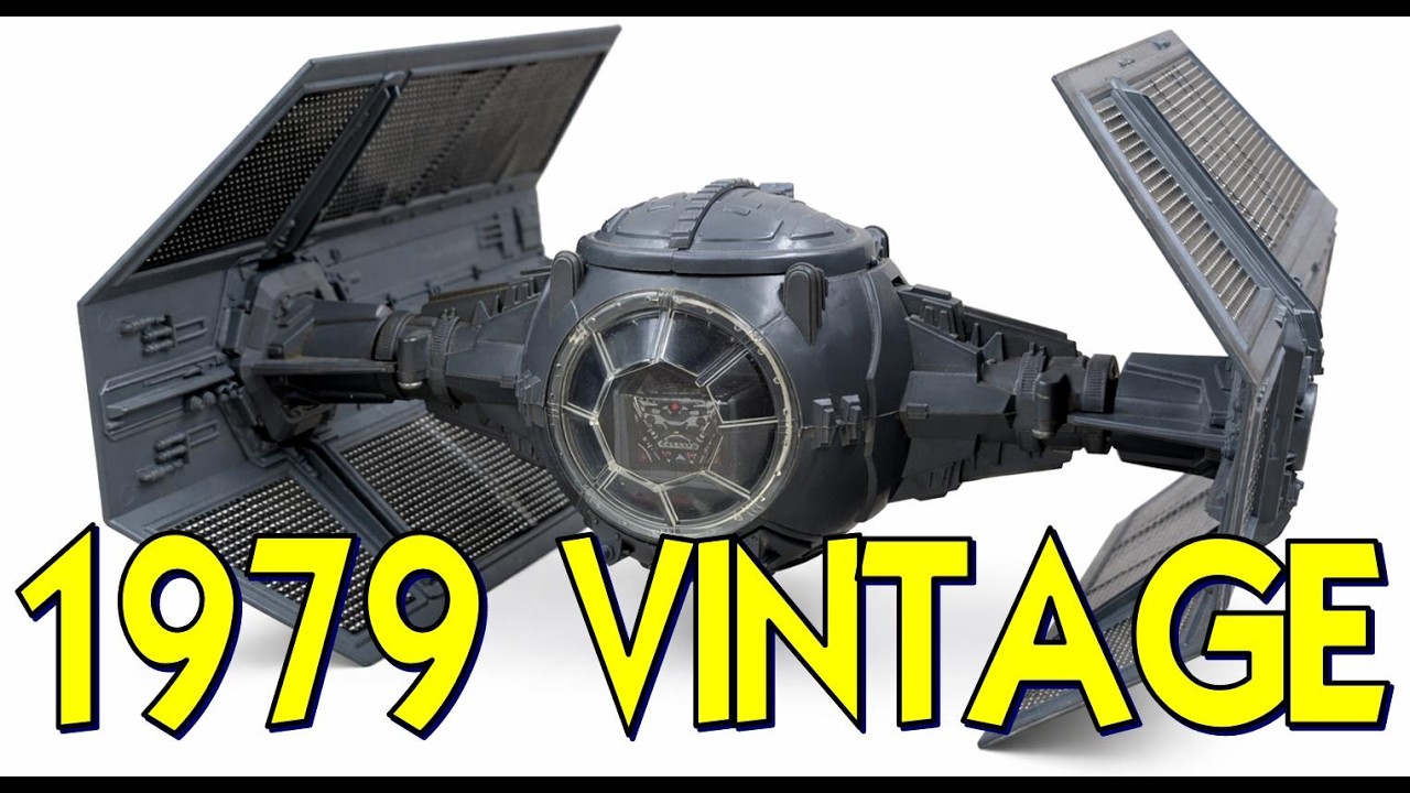 I Finally Found a 100% Original Vader TIE Fighter (Lights & Sound