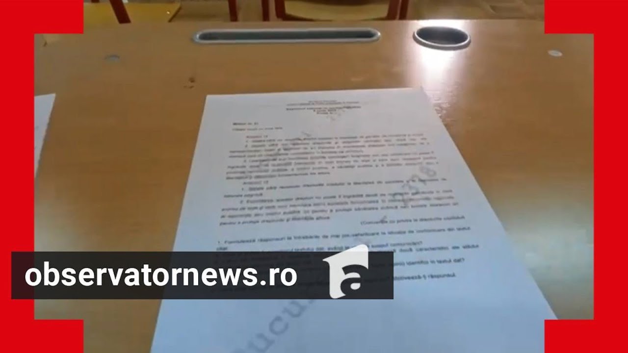 Fraudă la BAC. Dispozitivul prin care un elev a transmis subiectele de la Geografie, din examen