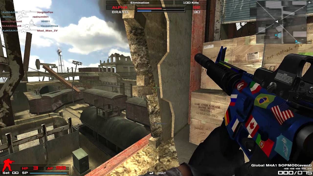 mmofps oyunlar Live Commentary #414: Improbable Headshots [Combat Arms]
