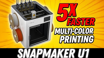The End of Bambu AMS? Snapmaker U1 Multi Tool Head 3D Printer Sets the new Bar