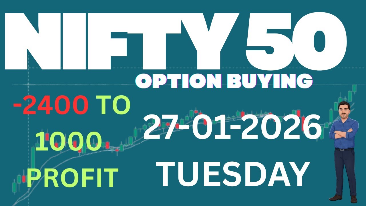 NIFTY 50 OPTION TRADING 27-01-2026