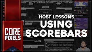 Using Scorebars Lesson - Participant Viewer