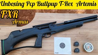 UNBOXING DA PCP BULLPUP T-REX ARTEMIS UMA CARABINA SUPREENDENTE E IMPORTAÇÃO OFICIAL FXR ARMAS