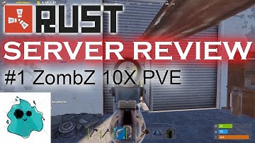 #1 ZombZ 10X PVE (Keep Inventory On Death) #Rust PVE #RustServerReview