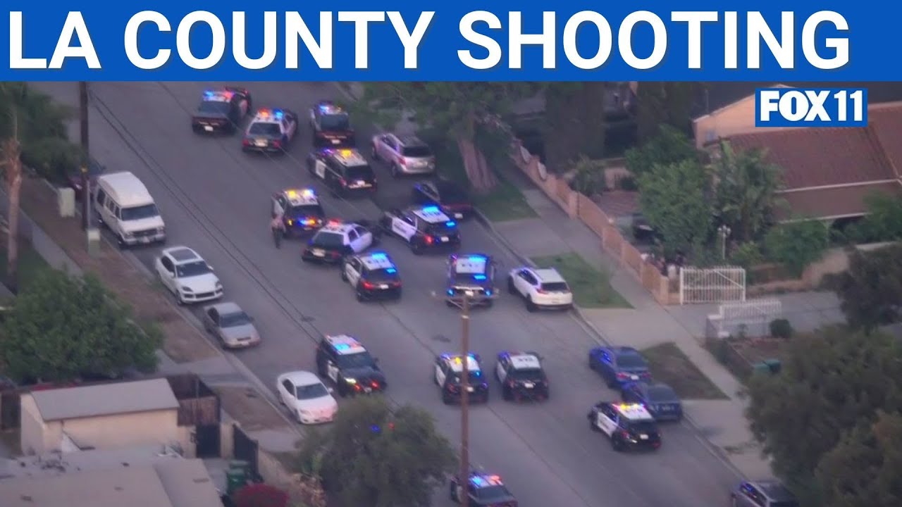 3 hurt, 2 being police officers, from shooting scene in Baldwin Park | FOX 11 LA