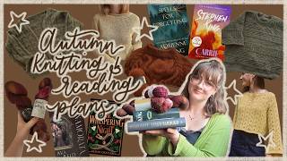 what i'm knitting & reading this autumn! 🍂🍁 transitional knits, cosy cast on plans & fall TBR 📚