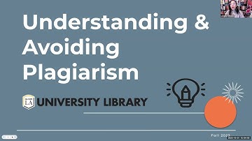 Library Live! - Understanding & Avoiding Plagiarism (Livestream Replay) | Cal State LA Library
