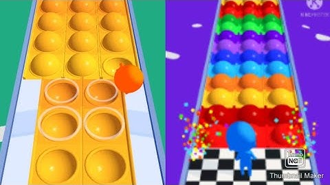 Pop it Run ! Pop it fidget 3D Gameplay ! Very relaxing and satisfying Gameplay