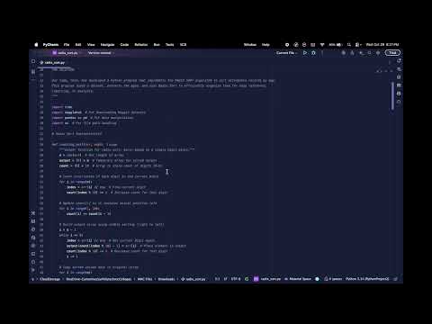 Radix Sort Attendance System | Radix Sorting | Python Implementation