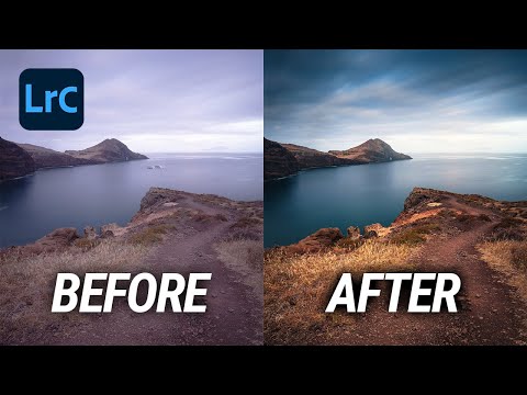 This is how you get Orange & Blue Tones in Lightroom Classic