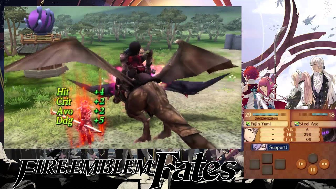 Fire Emblem: Fates [ENG] - Paralogue 18 "Nutty Family" (Hard/Classic)