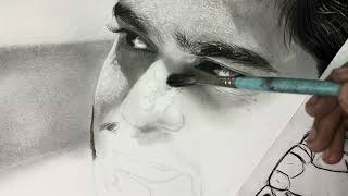 Nose Drawing Hindi Tutorial Real Time Biswajit Pal