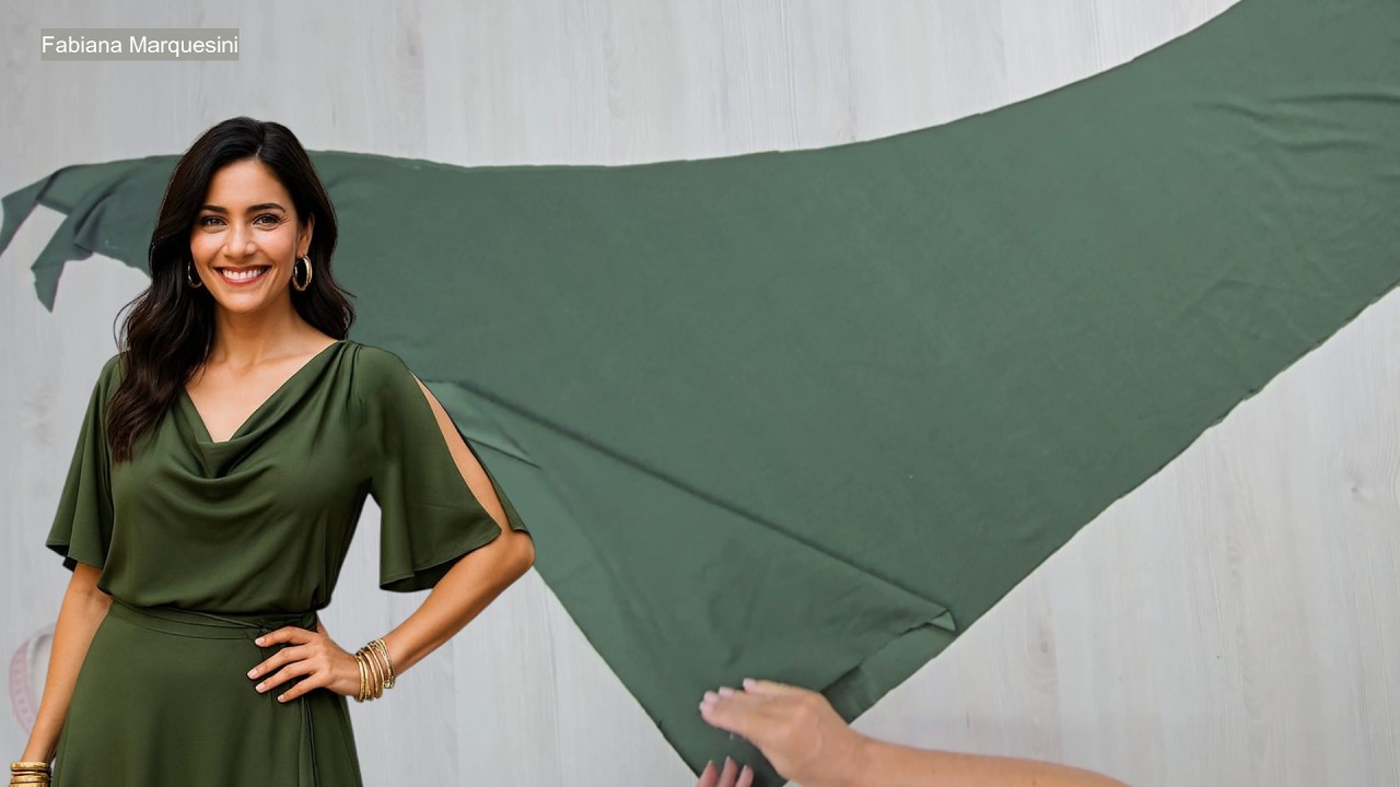 Con un triángulo, hacés una BLUSA FÁCIL con BUCHE - Fabiana Marquesini - 694