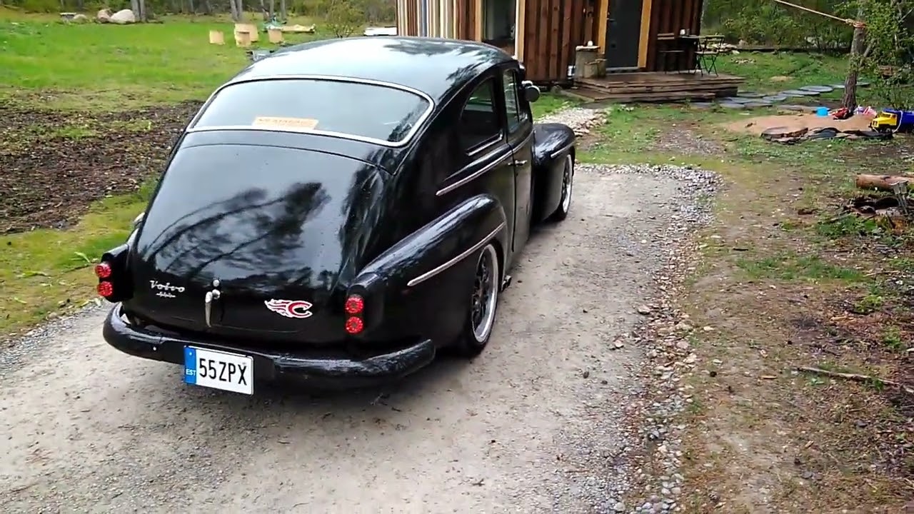 Volvo pv 544 1958 before and after