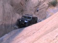 My ascent up hells gate in moab  hells revenge in an h1 hummer view from the top