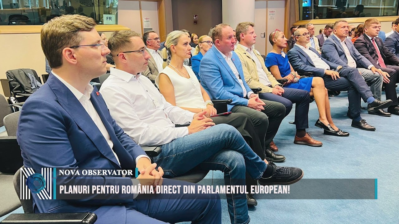 Planuri pentru România direct din Parlamentul European!