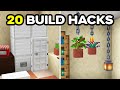 20 builds hacks pour amliorer ta base dans minecraft 