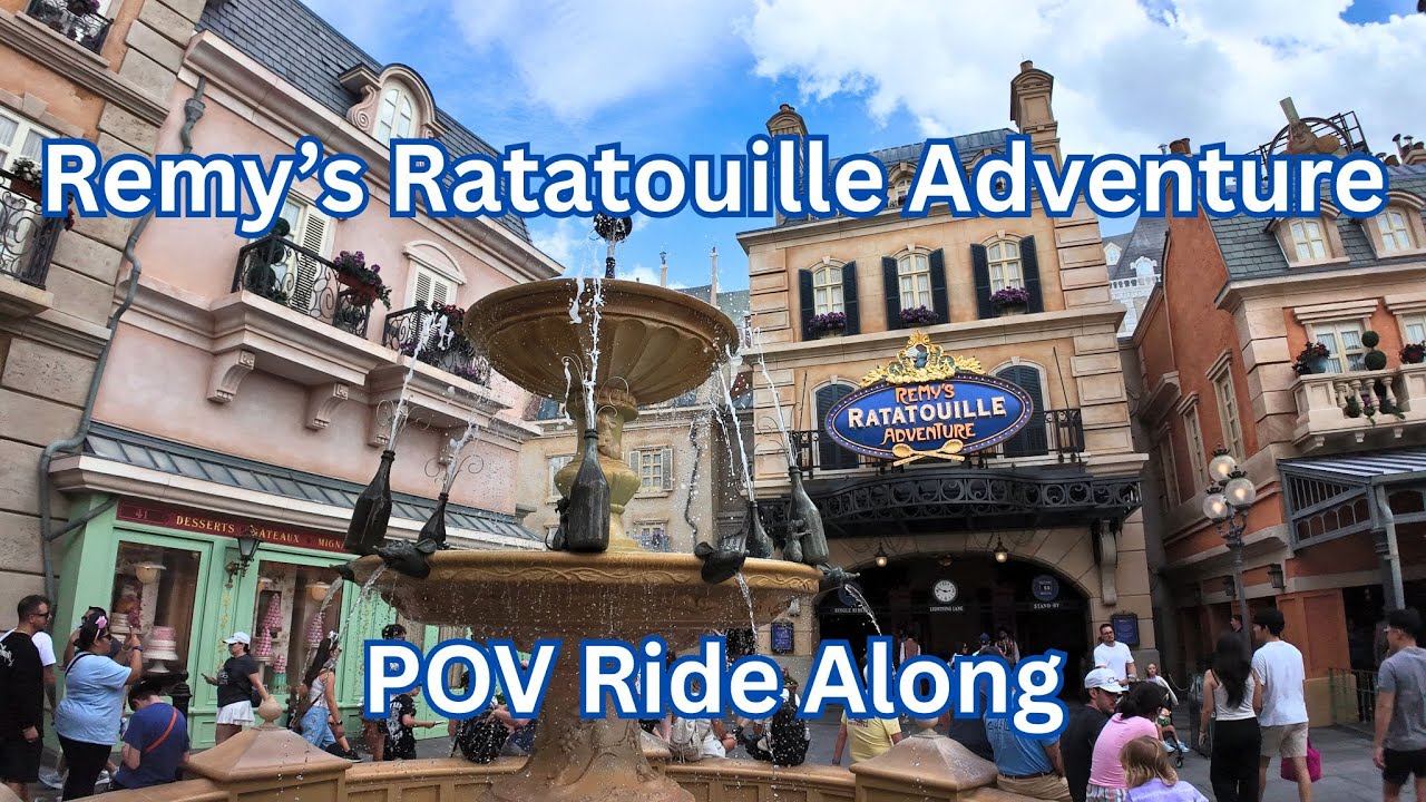NEW Remy’s Ratatouille Adventure 2026 | POV Ride Through (Now in 2D!) | EPCOT | 4K