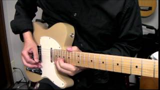 Pink Floyd - Time (Guitar Sound Test  in TELECASTER with POD HD-500 Patches )