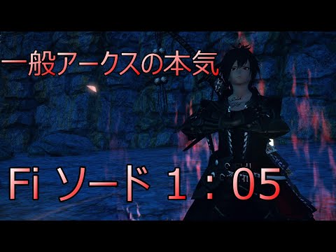 【PSO2NGS】セツナノイッセン 無被弾 1:05 FiHuソード
